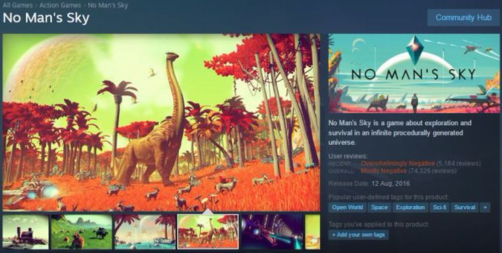 Il negozio di Steam accetterà soltanto scatti in-game.jpg